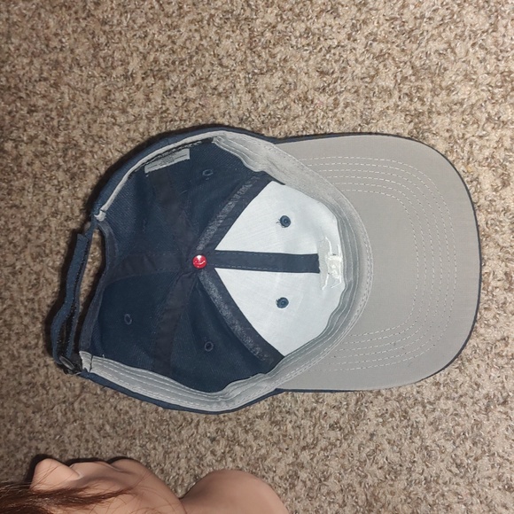 Imperial Tree Ship Strapback Golf Hat Cap Navy Blue - Picture 7 of 9